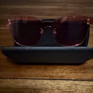 Dior Women's Pink Shield Sunglasses